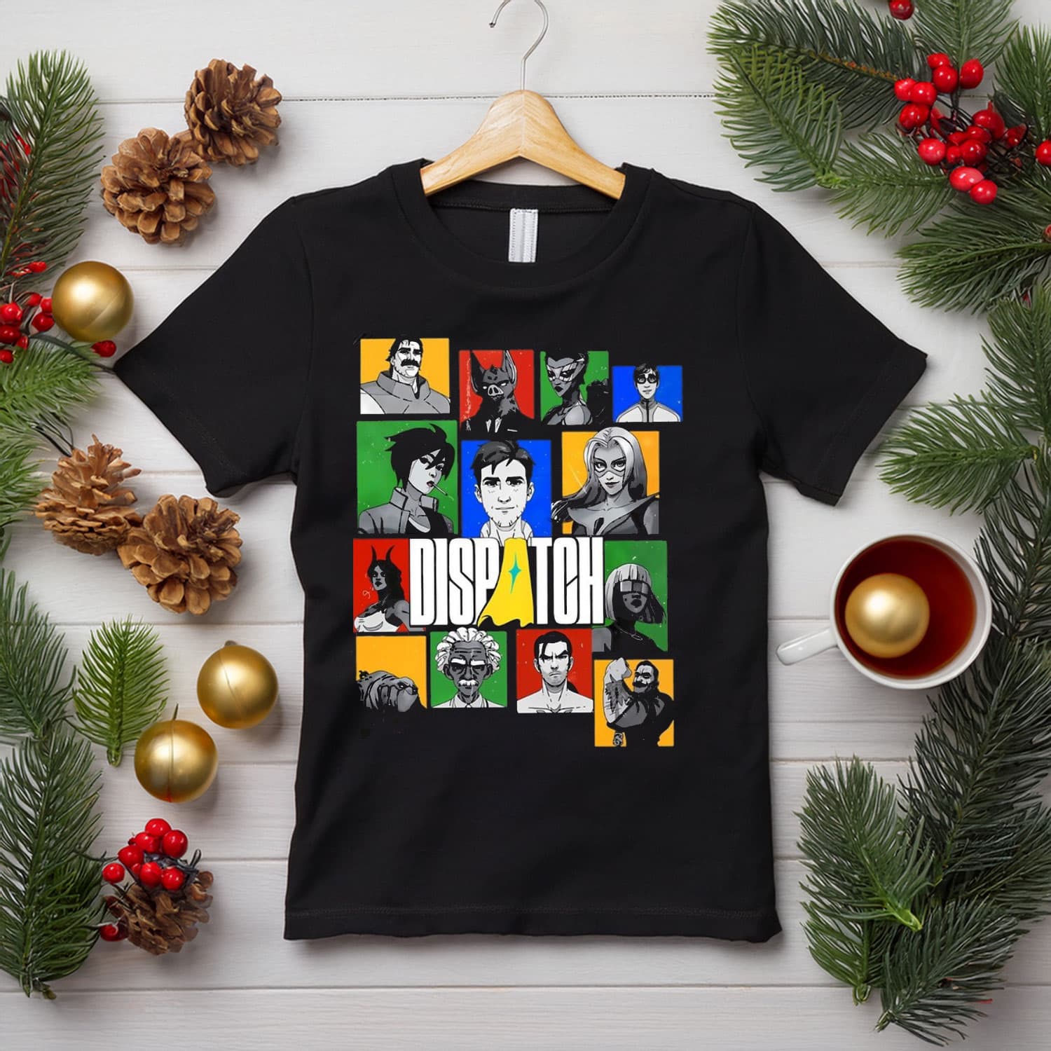 Anime Lettering Tee – Dispatch Game 2025 K-Pop T-Shirt - Official ...