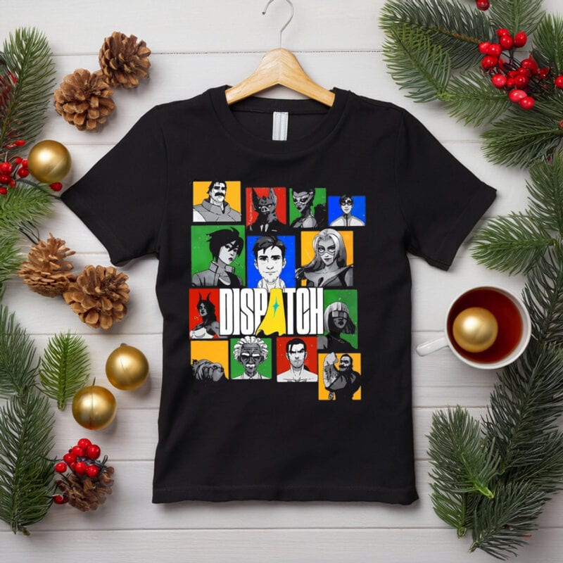 Anime Lettering Tee – Dispatch Game 2025 K-Pop T-Shirt