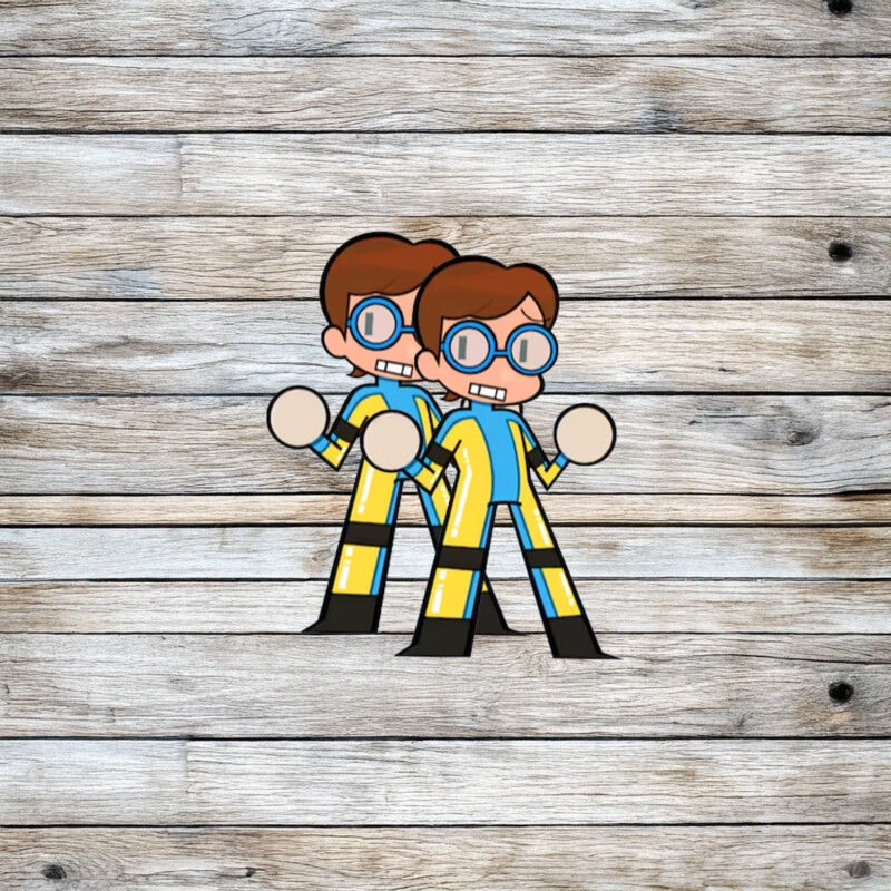 Aqua Jet Kid – Dispatch Chibi Sticker