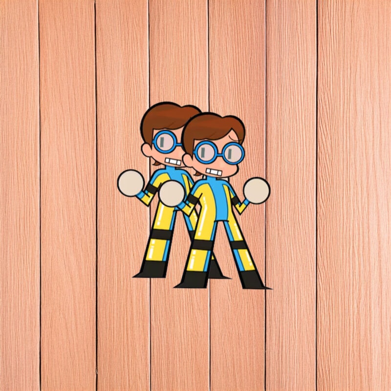 Aqua Jet Kid – Dispatch Chibi Sticker