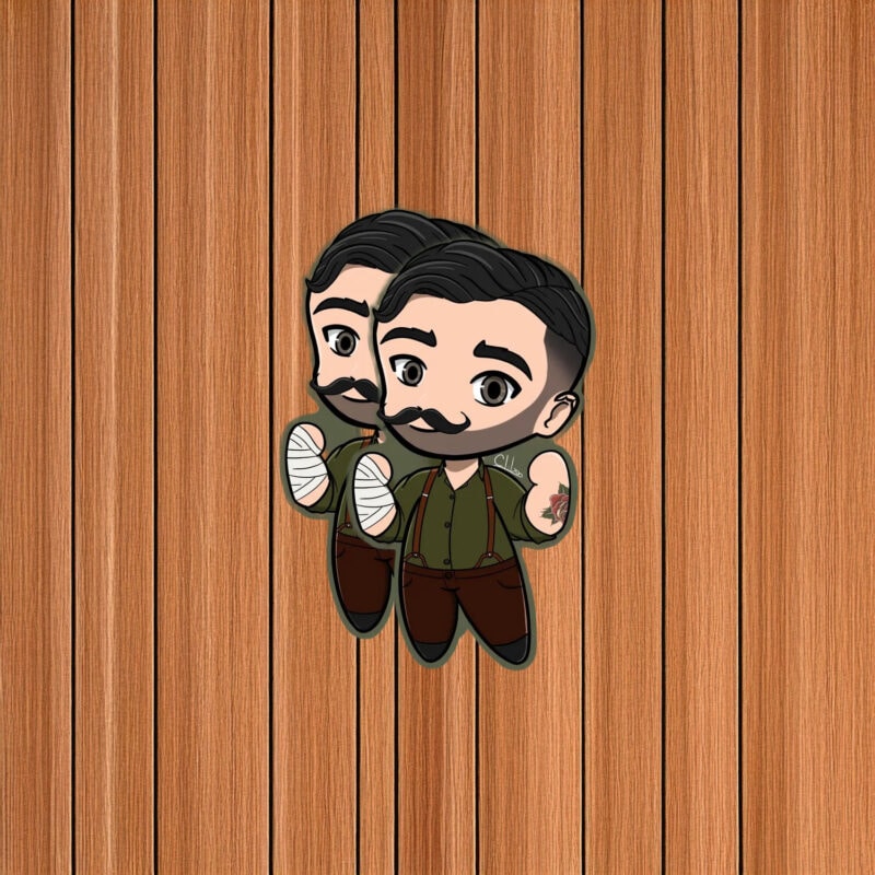 Battlefield Medic Dispatch Game Chibi Sticker