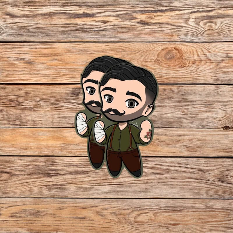 Battlefield Medic Dispatch Game Chibi Sticker