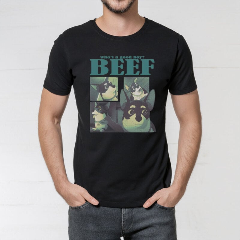 Beef Dispatch Game Vintage 90s Graphic Style Beef T-Shirt