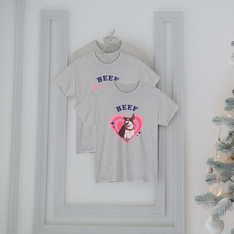 Beef Dog Dispatch Retro Heart Shirt