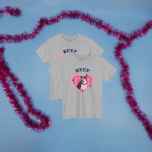 Beef Dog Dispatch Retro Heart Shirt