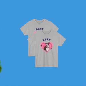 Beef Dog Dispatch Retro Heart Shirt