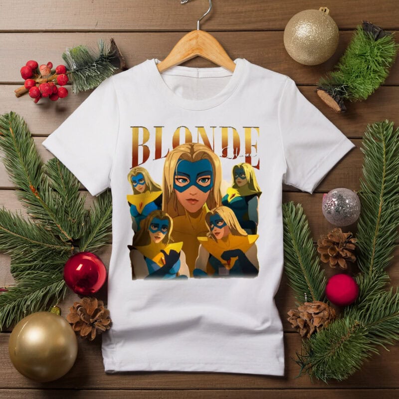 Blonde Blazer Dispatch Game Tee – Kpop Gaming Fan T-Shirt