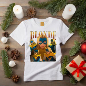 Blonde Blazer Dispatch Game Tee – Kpop Gaming Fan T-Shirt