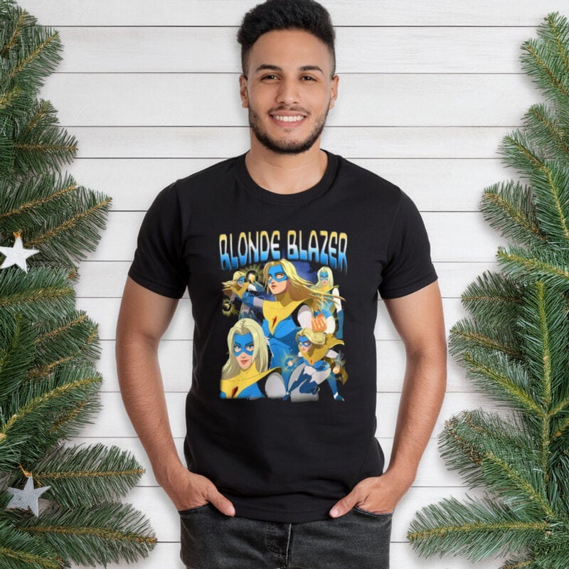 Blonde Blazer Dispatch Gaming Video Game Shirt