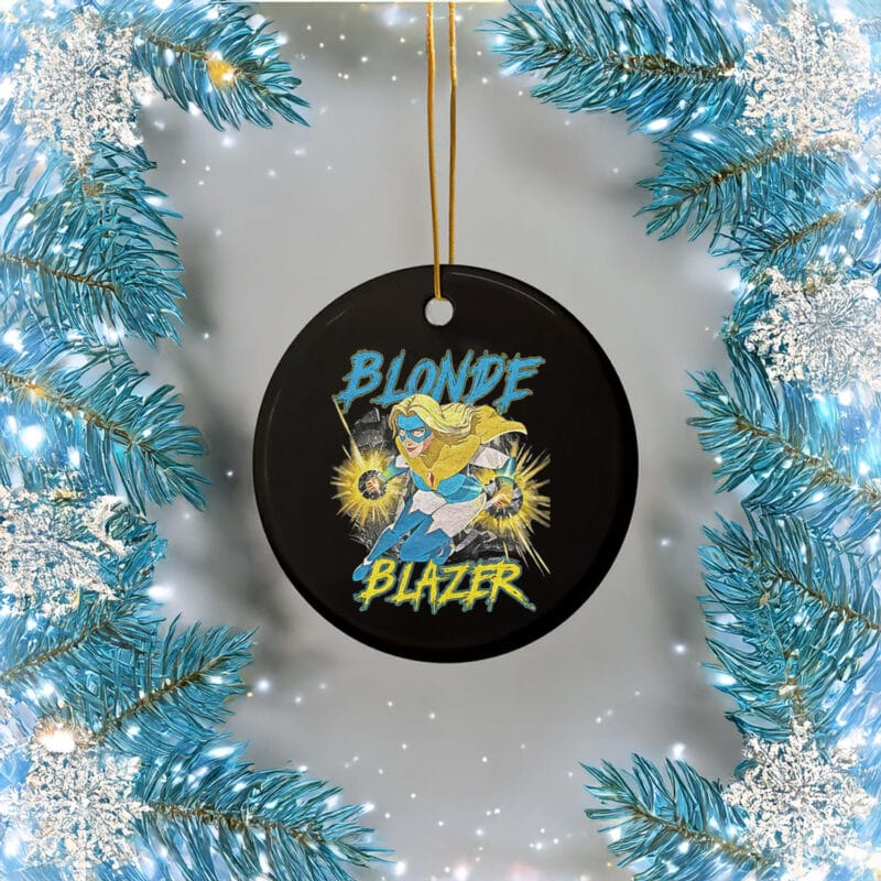 Blonde Blazer Vintage Bootleg Ornament