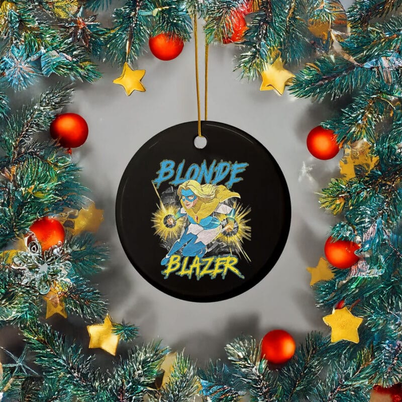 Blonde Blazer Vintage Bootleg Ornament