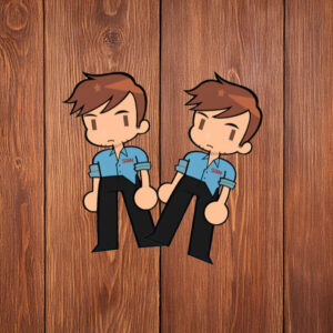 Calm Strategist – Dispatch Chibi Sticker