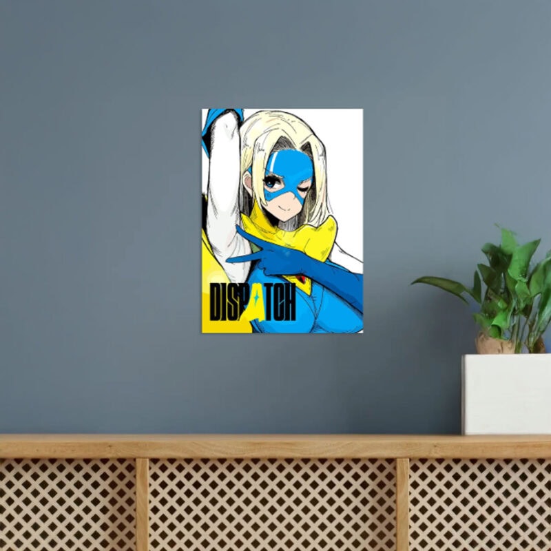 DISPATCH Blonde Blazer – Radiant Resolve Poster