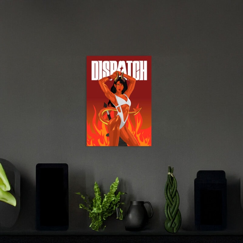 DISPATCH Flameborne Fury Poster