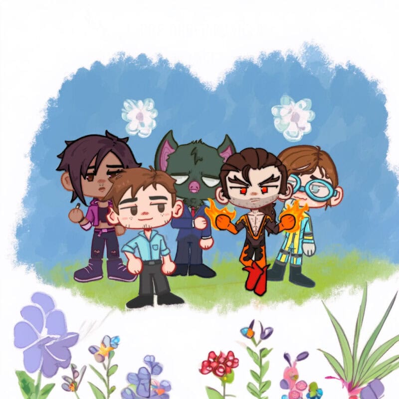 DISPATCH Game Z-team Acrylic