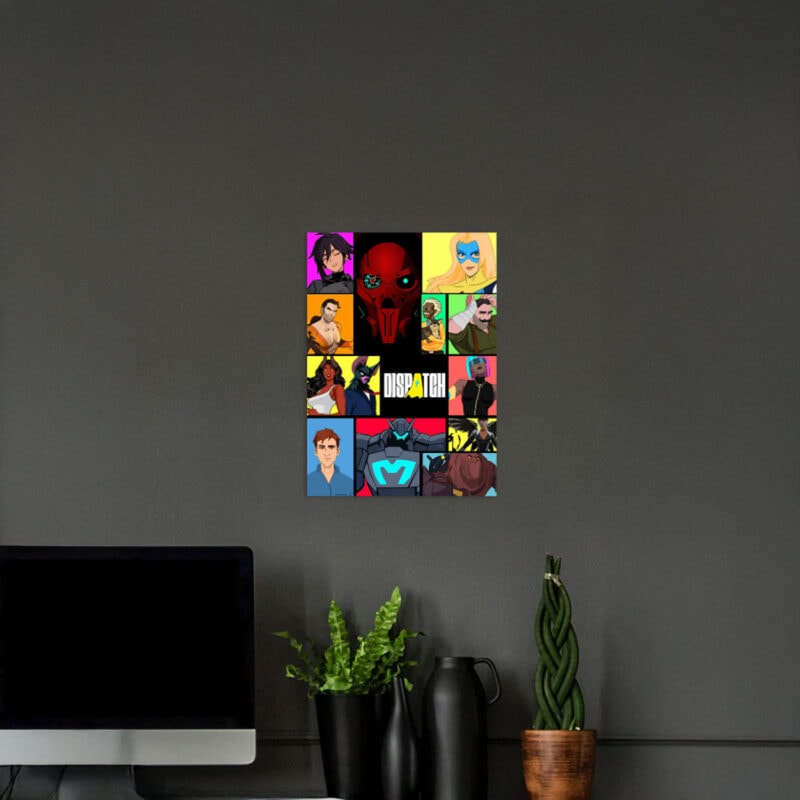 DISPATCH Heroes of the Spectrum Poster