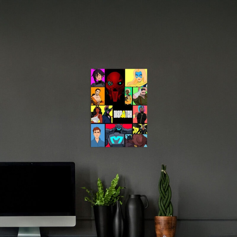 DISPATCH Heroes of the Spectrum Poster