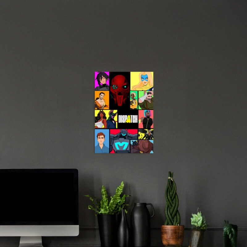 DISPATCH Heroes of the Spectrum Poster