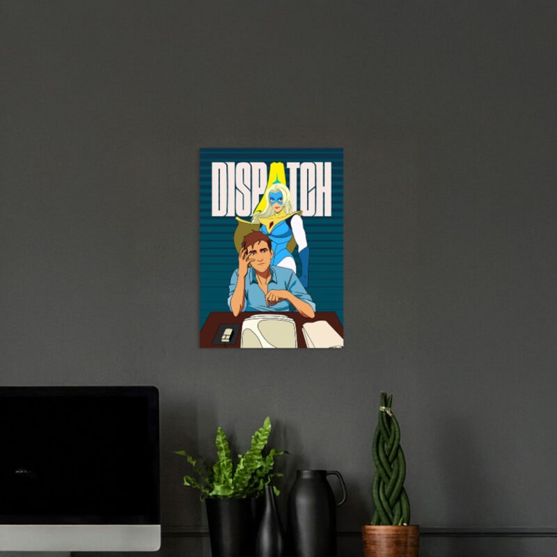 DISPATCH Hidden Pages of the Hero Bureau Poster