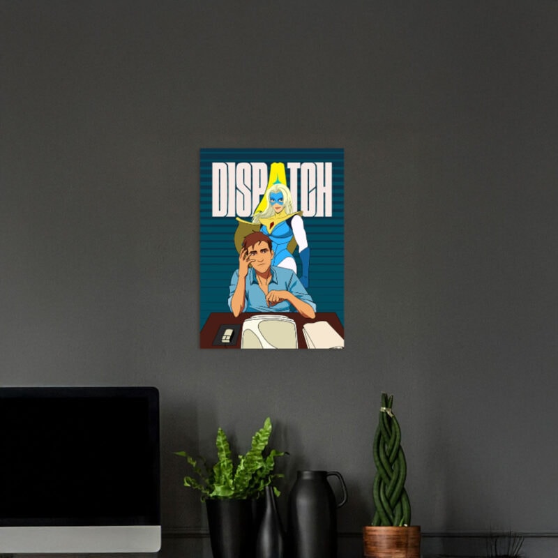 DISPATCH Hidden Pages of the Hero Bureau Poster