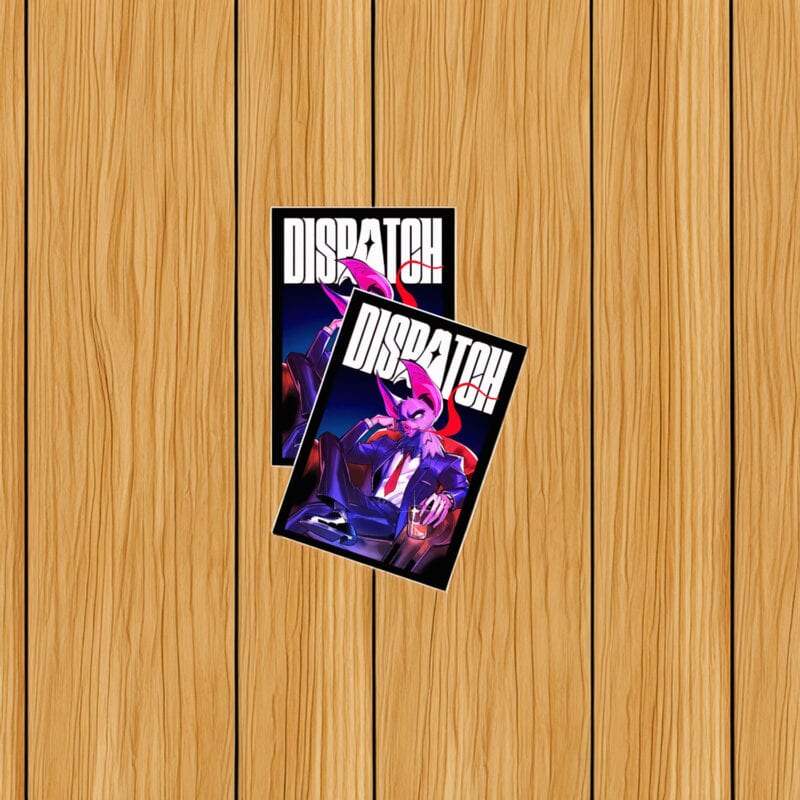 DISPATCH Messenger of the Night Sticker