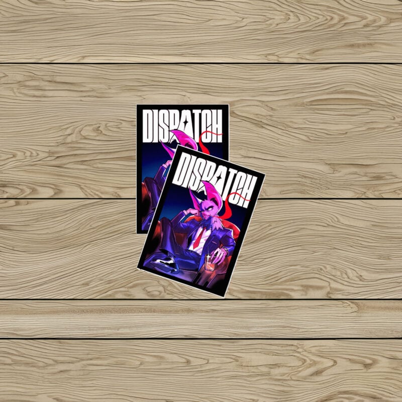 DISPATCH Messenger of the Night Sticker