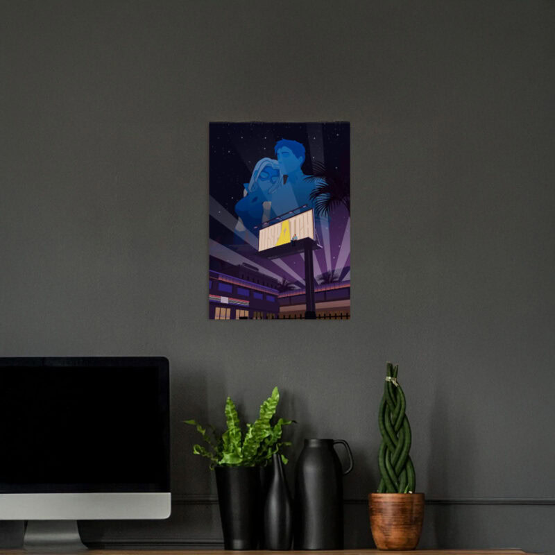 DISPATCH Nightfall Over Neon City Poster