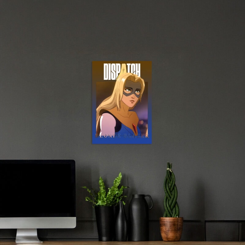DISPATCH Rise of the Blonde Blazer Poster