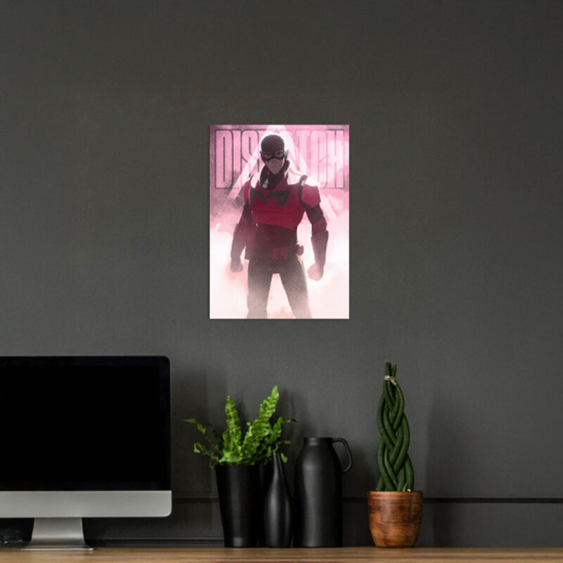 DISPATCH Sentinel of the Neon Veil Poster