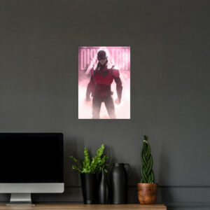 DISPATCH Sentinel of the Neon Veil Poster