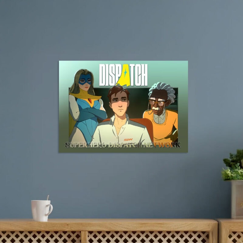 DISPATCH The Superhero Dispatch Network Poster