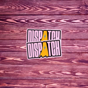 Dispatch Bold Logo Sticker