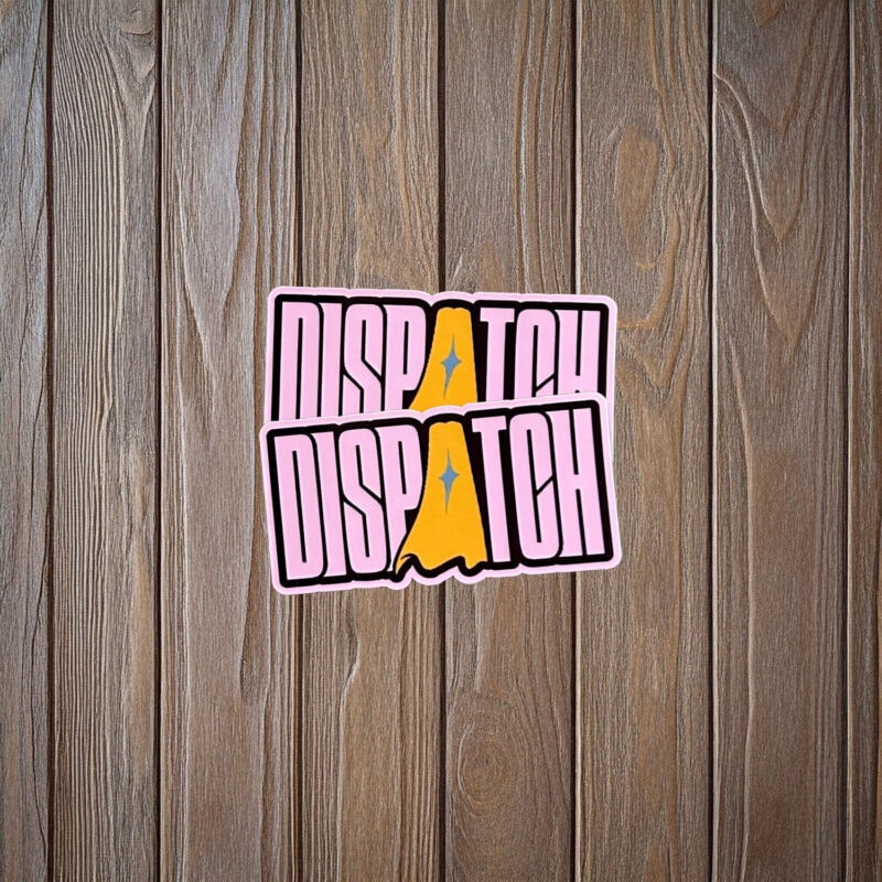 Dispatch Bold Logo Sticker