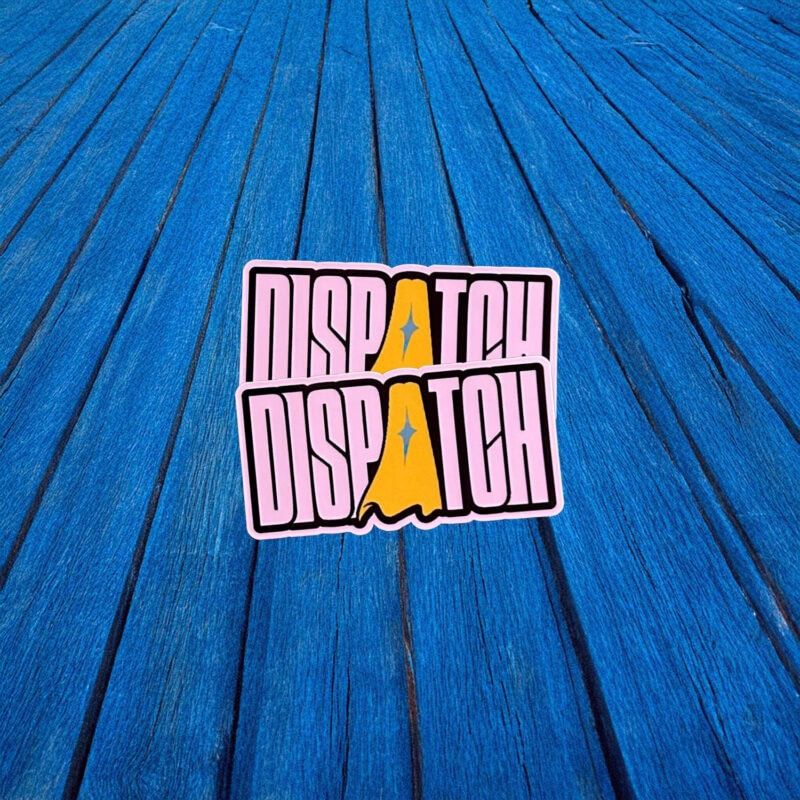 Dispatch Bold Logo Sticker