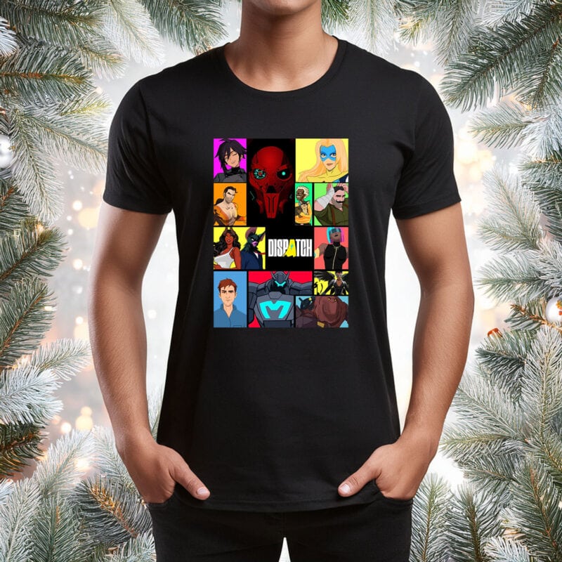 Dispatch Character Grid Elite Roster Tee