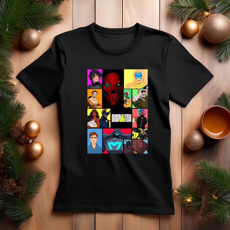 Dispatch Character Grid Elite Roster Tee