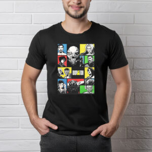 Dispatch Character Grid Heroes T-Shirt