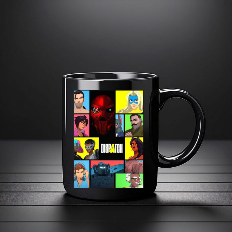 Dispatch Character Grid Mug