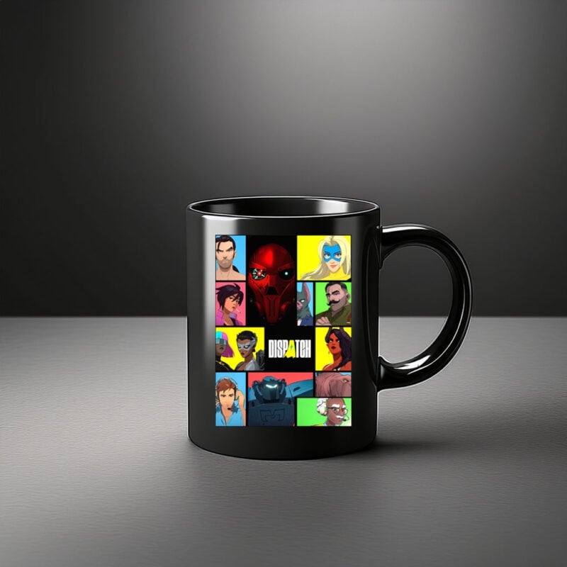 Dispatch Character Grid Mug