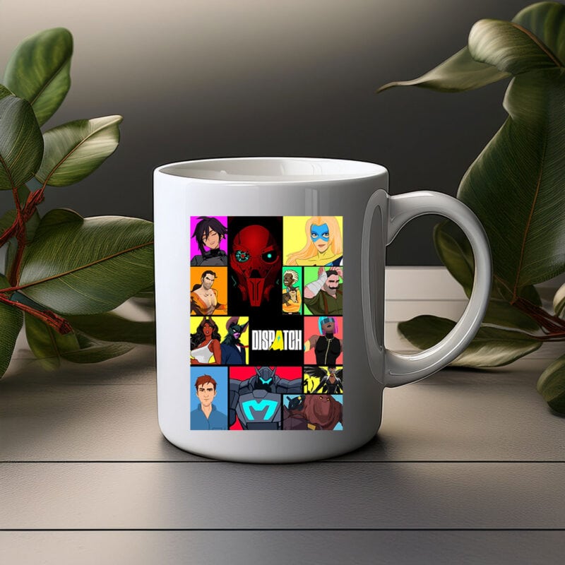 Dispatch Character Grid Prime Mug