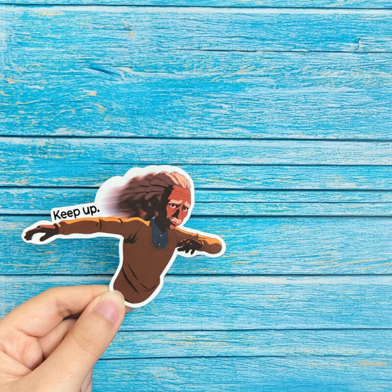 Dispatch Chase Sticker - Dispatch Chase Keep Up Sticker