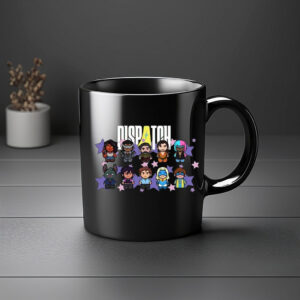 Dispatch Chibi Characters All Heroes Graphic Mug
