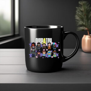Dispatch Chibi Characters All Heroes Graphic Mug