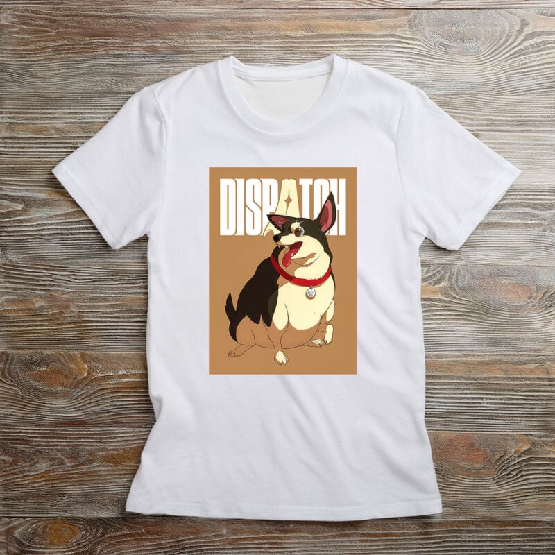Dispatch Corgi Hero Mascot T-Shirt
