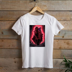 Dispatch Crimson Demon Portal Silhouette Tee