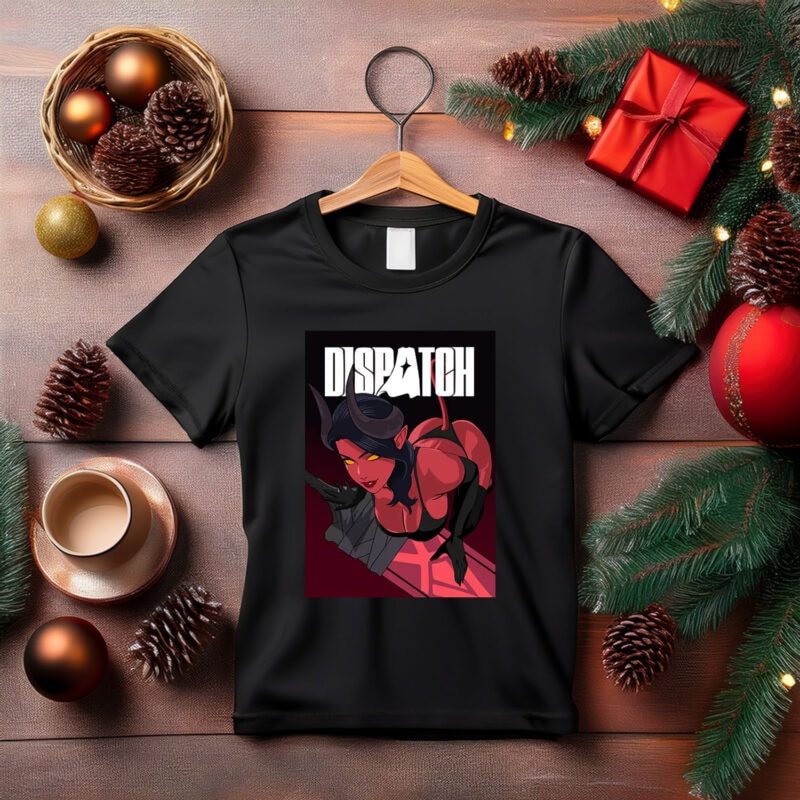 Dispatch Crimson Demon Queen Portrait T-Shirt