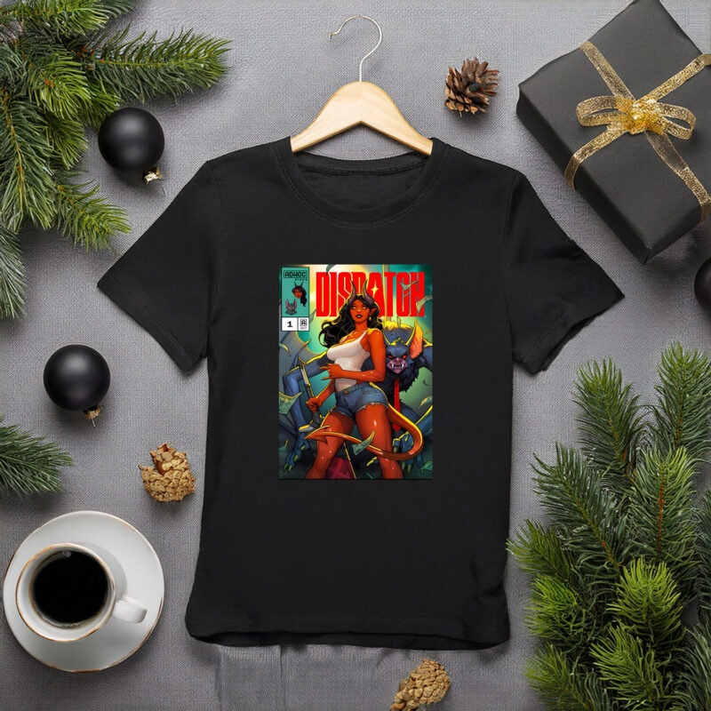 Dispatch Demon Hunt Issue No.1 Comic Cover T-Shirt