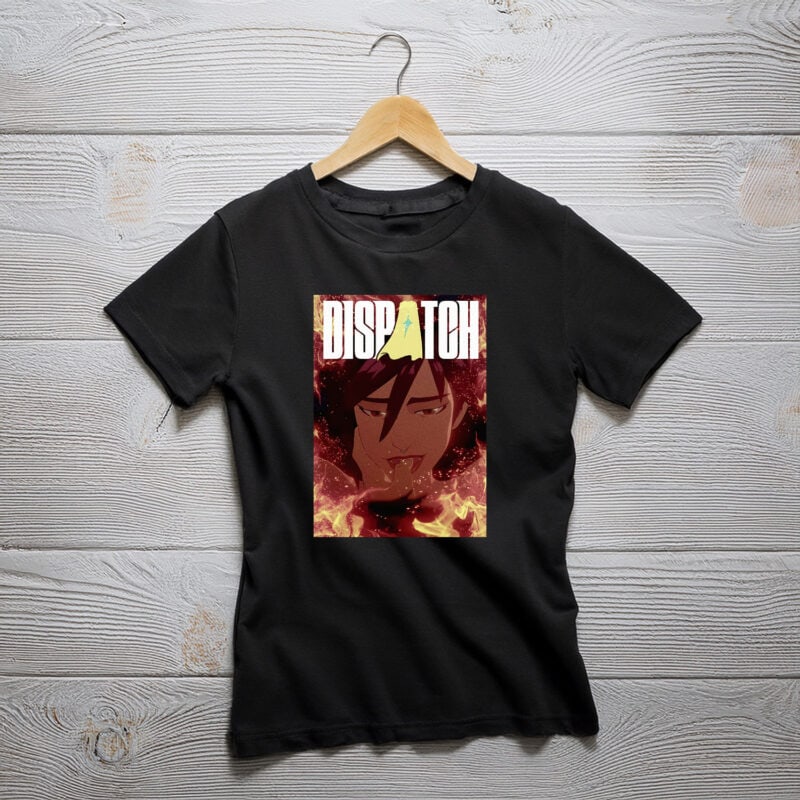 Dispatch Firestorm Close-Up Portrait T-Shirt