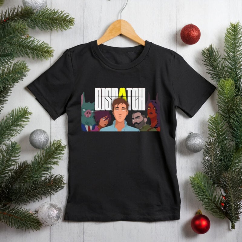 Dispatch Game 2025 Characters T-Shirt