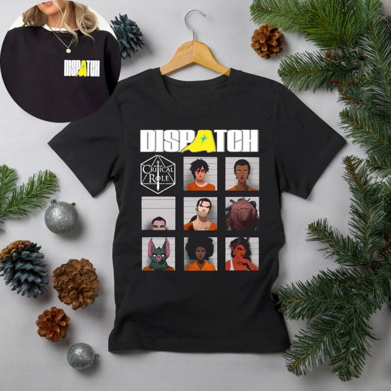 Dispatch Game Character Double Sides Shirt